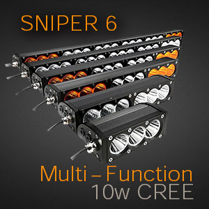 LED Light Bar | Sniper | Single Row Multi-Function
